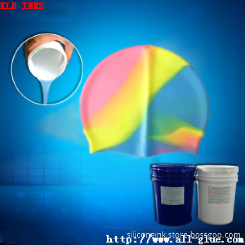 high performance Silicone ink high glossy silicone printing ink silicone swim caps inks 